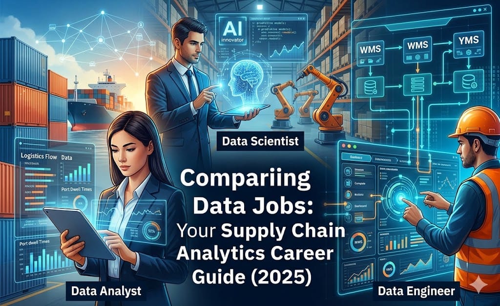 Comparing Data Jobs for a Supply Chain Analytics Career