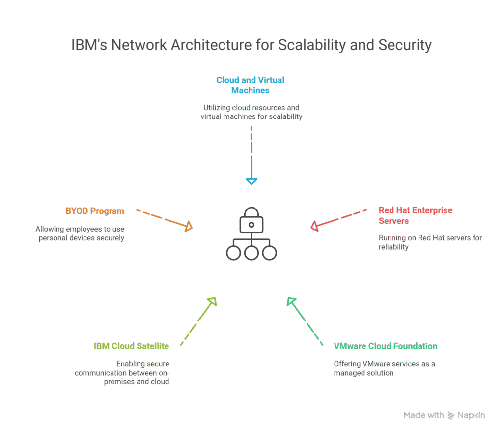 IBM's Network Architecture for Scalability and Security