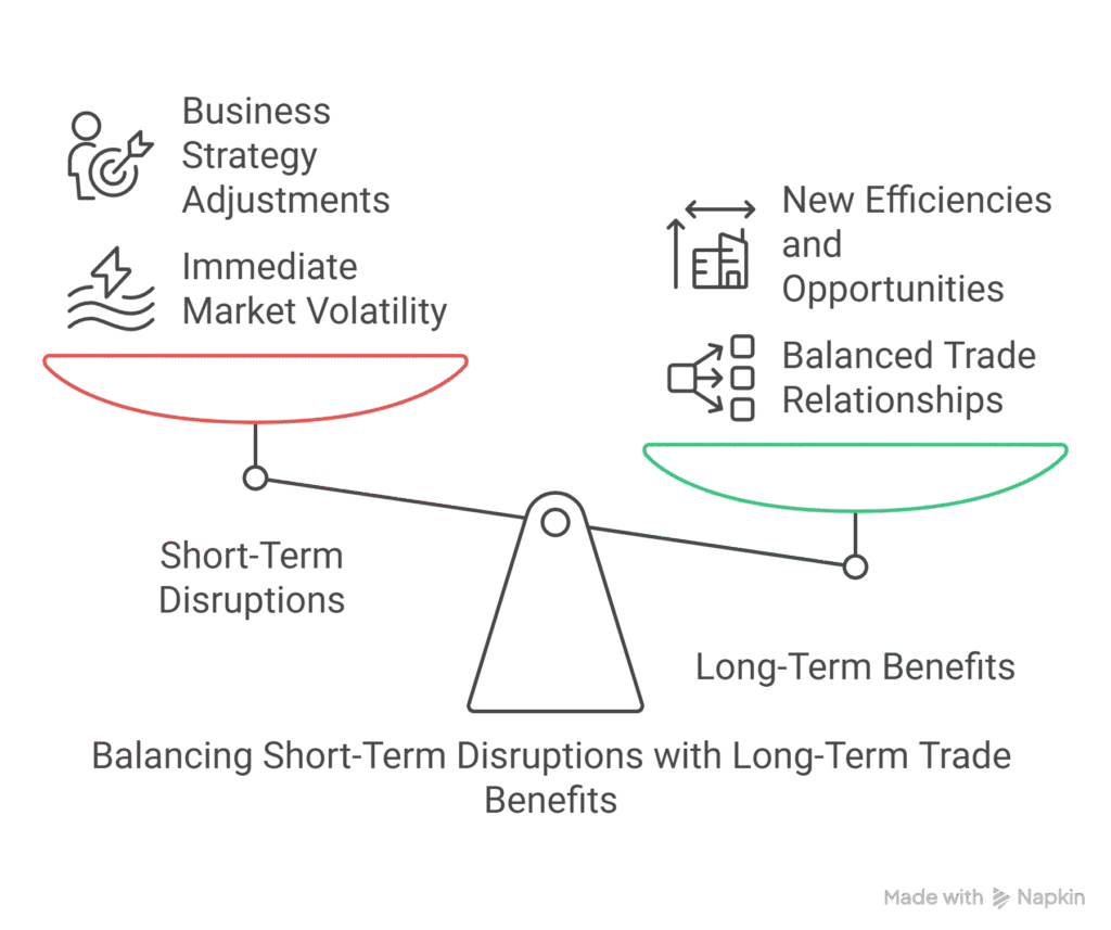 Balancing Short-Term Disruptions with Long-Term Trade Benefits